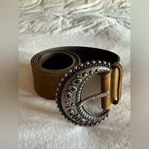 SÉZANE Louve Belt / Dark Taupe / T 90